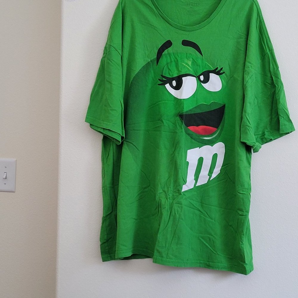 M&M Green 3XL Short Sleeve T-shirt